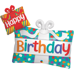BALAO 39" SHAPE PC1 HAPPY BDAY PRESENTS