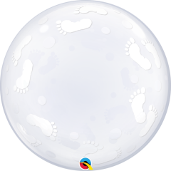 BALAO 24" DECO BUBBLE PC1 BABY FOOTPRINTS
