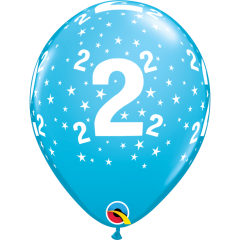 BALAO QUALATEX 11" ESTAMPADO - PACOTE FESTIVO COM 6 UNIDADES - 2