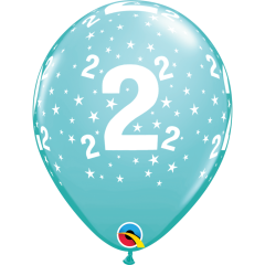BALAO QUALATEX 11" ESTAMPADO - PACOTE FESTIVO COM 6 UNIDADES - 2