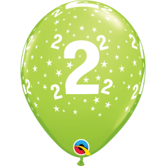 BALAO QUALATEX 11" ESTAMPADO - PACOTE FESTIVO COM 6 UNIDADES - 2