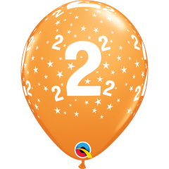 BALAO QUALATEX 11" ESTAMPADO - PACOTE FESTIVO COM 6 UNIDADES - 2