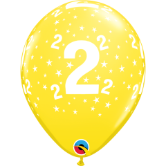 BALAO QUALATEX 11" ESTAMPADO - PACOTE FESTIVO COM 6 UNIDADES - 2