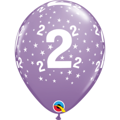 BALAO QUALATEX 11" ESTAMPADO - PACOTE FESTIVO COM 6 UNIDADES - 2