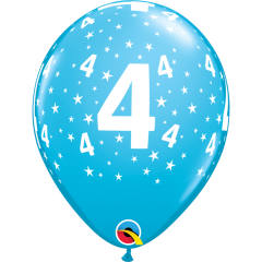 BALAO QUALATEX 11" ESTAMPADO - PACOTE FESTIVO COM 6 UNIDADES - 4