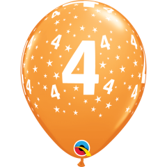 BALAO QUALATEX 11" ESTAMPADO - PACOTE FESTIVO COM 6 UNIDADES - 4
