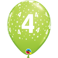 BALAO QUALATEX 11" ESTAMPADO - PACOTE FESTIVO COM 6 UNIDADES - 4
