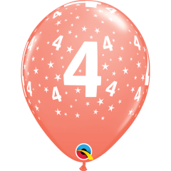 BALAO QUALATEX 11" ESTAMPADO - PACOTE FESTIVO COM 6 UNIDADES - 4