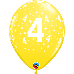 BALAO QUALATEX 11" ESTAMPADO - PACOTE FESTIVO COM 6 UNIDADES - 4