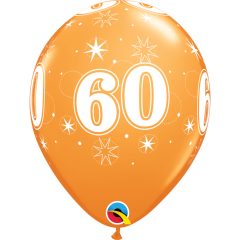 BALAO QUALATEX 11" ESTAMPADO - PACOTE FESTIVO COM 6 UNIDADES - 60