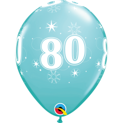BALAO QUALATEX 11" ESTAMPADO - PACOTE FESTIVO COM 6 UNIDADES - 80
