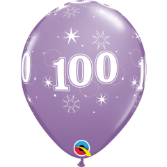 BALAO QUALATEX 11" ESTAMPADO - PACOTE FESTIVO COM 6 UNIDADES - 100