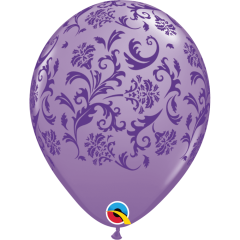 BALAO 11" R SORT FESTIVO PC50 DAMASK PRINT (PUR)