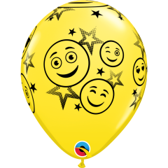 BALAO 11" R ARCO-IRIS PC50 SMILE STARS