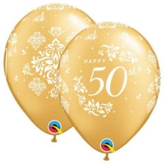 BALAO 11" R OURO PC50 HAPPY 50TH ANNIVERSARY DAMASK