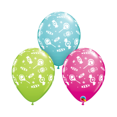 BALAO 11" R SORT ESP PC50 CANDIES-A-RND