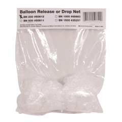 200  SIZE DROP/RELEASE NET WHITE