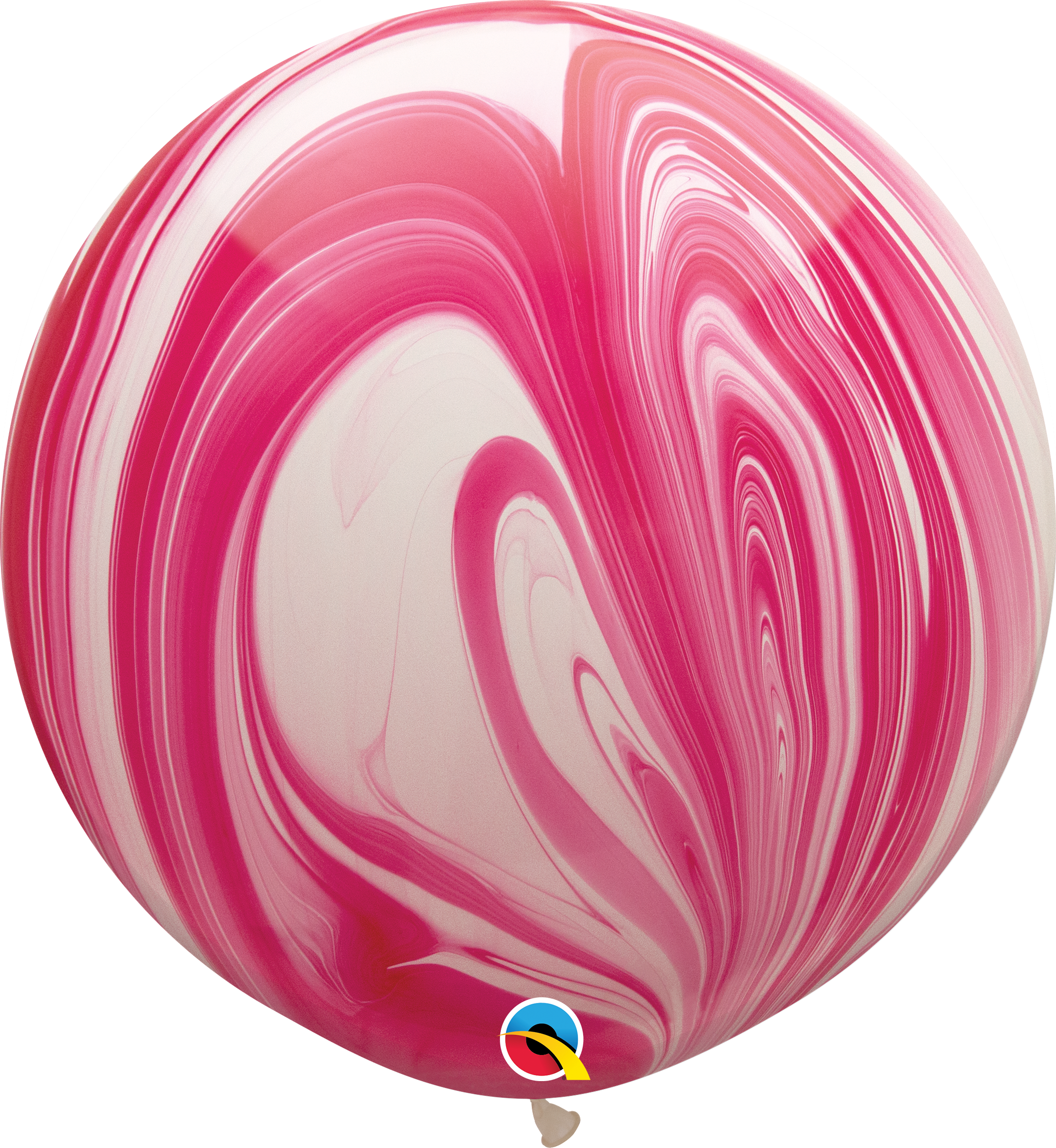 BALAO 3' R VERM/BRANCO PC2 RED & WHITE SUPERAGATE