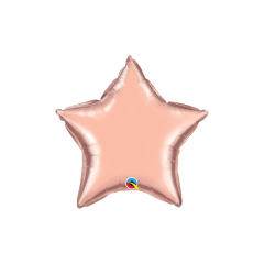 BALAO 09" ESTRELA SOLTO ROSE GOLD