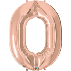 BALAO 34" NUMERO PC1 0 ROSE GOLD