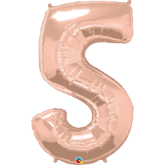 BALAO 34" NUMERO PC1 5 ROSE GOLD