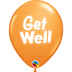 BALAO 11" R ARCO-IRIS PC50 GET WELL DASHED OUTLINE