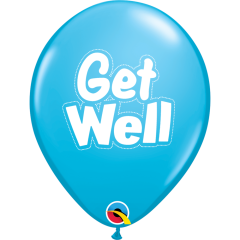 BALAO 11" R ARCO-IRIS PC50 GET WELL DASHED OUTLINE