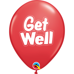 BALAO 11" R ARCO-IRIS PC50 GET WELL DASHED OUTLINE