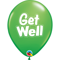 BALAO 11" R ARCO-IRIS PC50 GET WELL DASHED OUTLINE