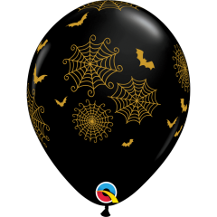 BALAO 11" R PRETO ONX PC50 SPIDER-WEBS & BATS
