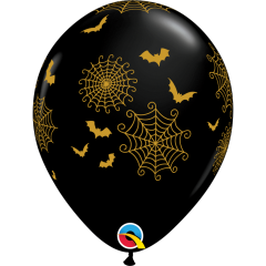 BALAO 11" R PRETO ONX PC50 SPIDER-WEBS & BATS