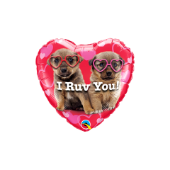 BALAO 09" CORACAO SOLTO I RUV YOU-PUPPIES
