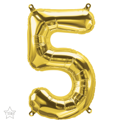 BALAO 16" NUMERO PC1 5 GOLD