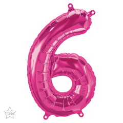 BALAO 16" NUMERO PC1 6 MAGENTA