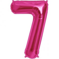 BALAO 16" NUMERO PC1 7 MAGENTA