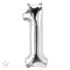 BALAO 16" NUMERO PC1 1 SILVER