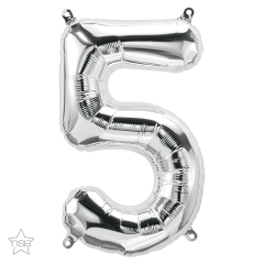 BALAO 16" NUMERO PC1 5 SILVER