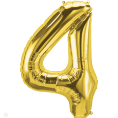 BALAO 34" NUMERO PC1 4 GOLD