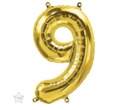 BALAO 34" NUMERO PC1 9 OURO