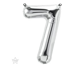 BALAO 34" NUMERO PC1 7 PRATA
