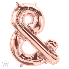 BALAO 16" SIMBOLO PC1 AMPERSAND ROSE GOLD