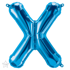 BALAO 16" LETRA PC1 X BLUE