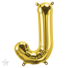 BALAO 16" LETRA PC1 J GOLD