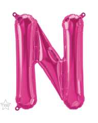 BALAO 16" LETRA PC1 N MAGENTA