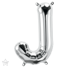 BALAO 16" LETRA PC1 J SILVER