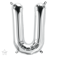 BALAO 16" LETRA PC1 U SILVER