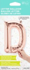 BALAO 16" LETRA PC1 D ROSE GOLD