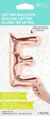 BALAO 16" LETRA PC1 E ROSE GOLD