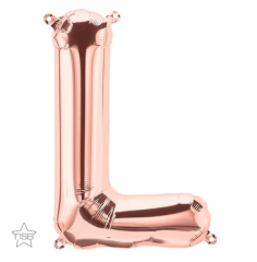 BALAO 16" LETRA PC1 L ROSE GOLD