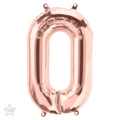 BALAO 16" LETRA PC1 O ROSE GOLD